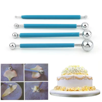 Stainless Ball Sticks Mold Sugarcraft Fondant modeling tool