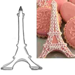 Eiffel Tower Metal cookie cutter shapes handmade ferramentas Fruit vegetable die cut Sushi stamp mold BG017