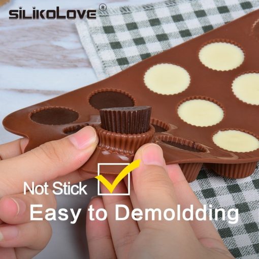 Silikolove Fondant Cake Decorating Tools Nonstick Silicone Mold Chocolate Jelly Pudding Molds for Baking Kitchen Sugarcraft 2