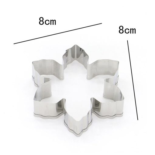 14pcs Set Cake Cookie Mould Cutter Christmas Style Stainless Steel DIY Fondant Kitchen Mold Hot Sale 5