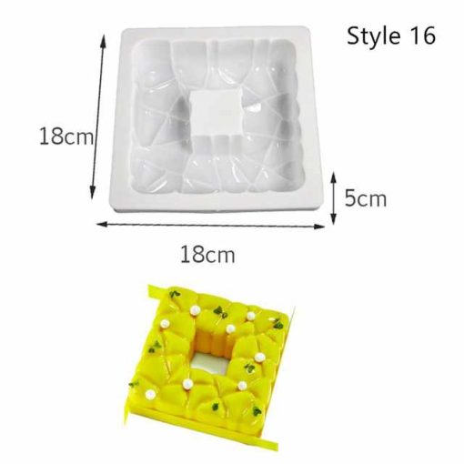 SHENHONG Art Cake Decorating Mold 3D Silicone Molds Baking Tools For Heart Round Cakes Chocolate Brownie 15.jpg 640x640 15
