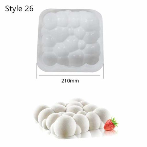 SHENHONG Art Cake Decorating Mold 3D Silicone Molds Baking Tools For Heart Round Cakes Chocolate Brownie 21.jpg 640x640 21