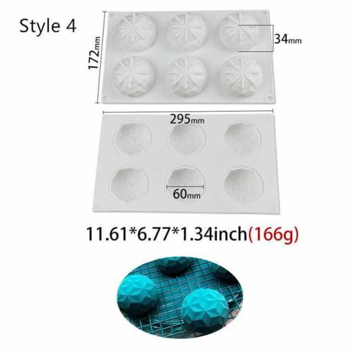 SHENHONG Art Cake Decorating Mold 3D Silicone Molds Baking Tools For Heart Round Cakes Chocolate Brownie 3.jpg 640x640 3