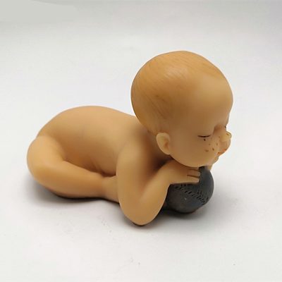 Silicone mold baseball baby sleep kitchen cake decoration tool for chocolate soft candy frozen food mold handmade plaster mold