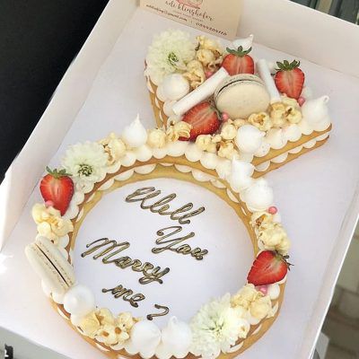 Diamond Ring Shape Cake Mould PET