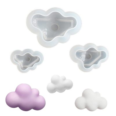 3D Cloud Shape Chocolate Silicone Mold