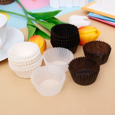 100pcs 3.5cm Small Mini cupcake liner baking cup paper muffin cases Cake Cup egg tarts tray cake mould Wrapper decorating tools