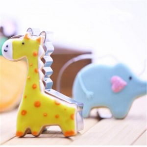 1pc Vivid Giraffe Shape Cookie Cutter