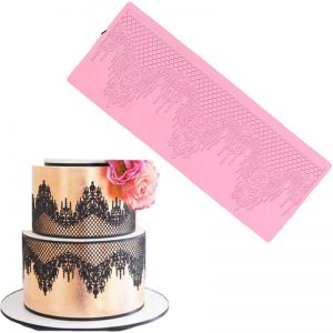 Silicone Lace mat Jewellery Wedding Cake