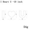 I Heart U-10 inch