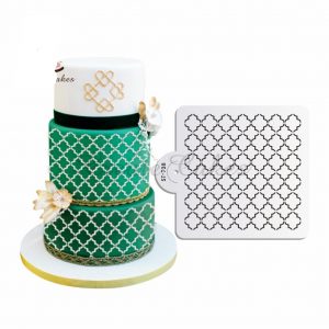 Classic Cookie/Cake Stencil Cake Decorating Tools Cake Plastic Template Mold Airbrush Stencil Fondant Wedding Cake Moulds ST-738