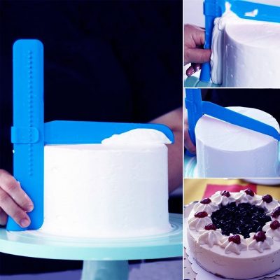 Adjustable Cake Smoother Scraper Cream Decorating Tool