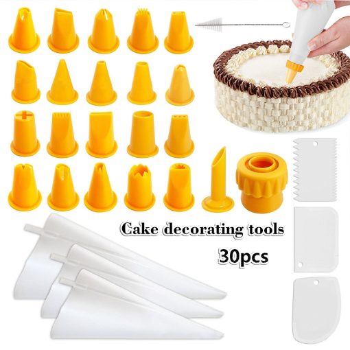 Cream Icing Piping Nozzle set