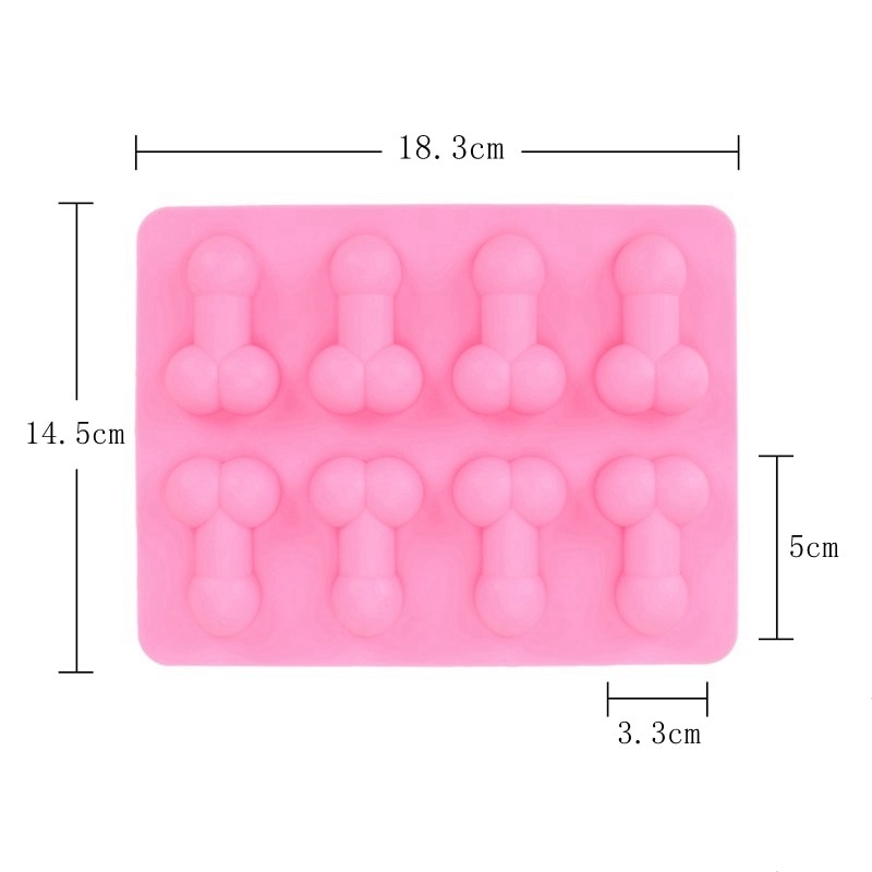 Cute Sexy Penis Cake Mold For Fondant Chocolates