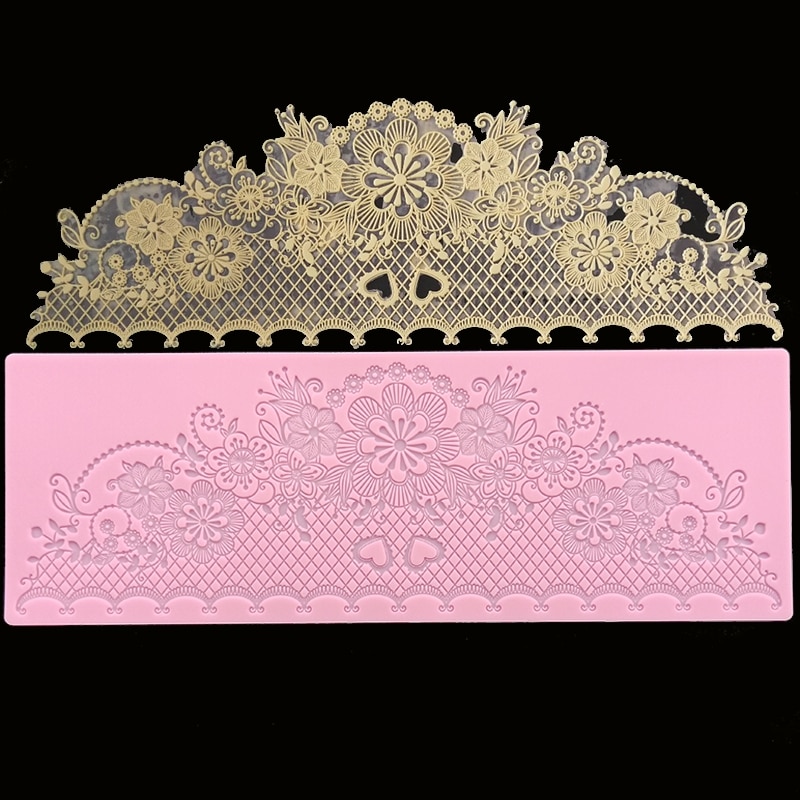 Lace Silicone Mould  Wedding Cake Edge Decoration