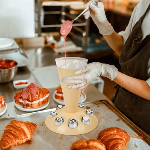 Cream Piping nozzles Storage Rack