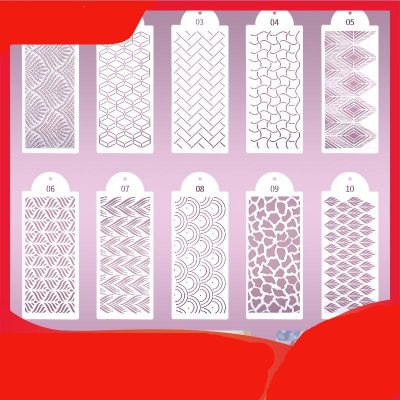 Fondant Cake Stamps Stencils Embossing