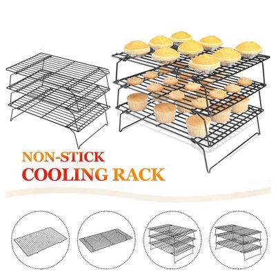 3 Layers Stackable Wire Grid Cooling Tray