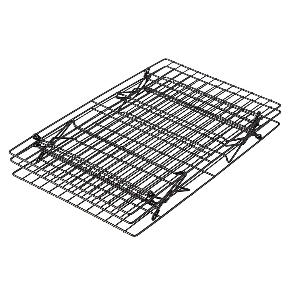 3Layers Stackable Wire Grid Cooling Tray