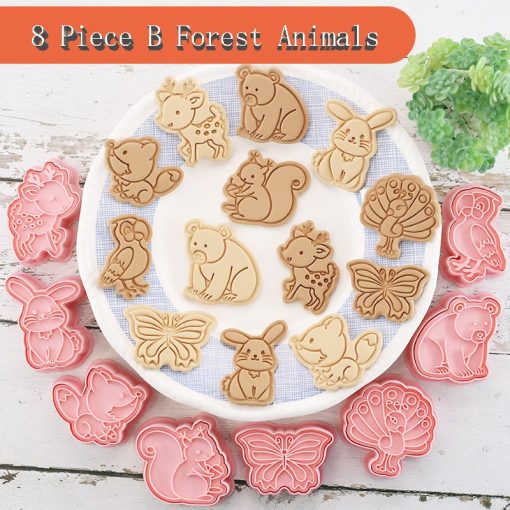 Forest Animal Cookie Cutters