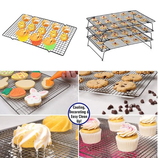 638063 s2t3ca Stainless Steel Nonstick Wire Grid Cooling Rack