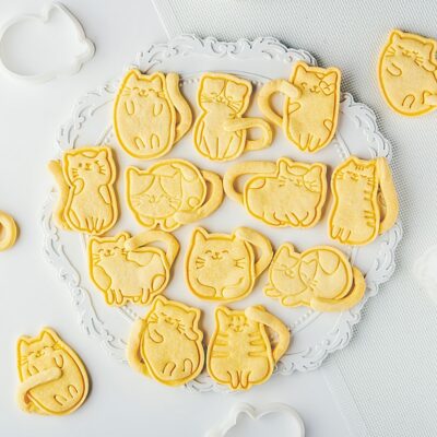 Cute Cat Cookie Plunger Cutters