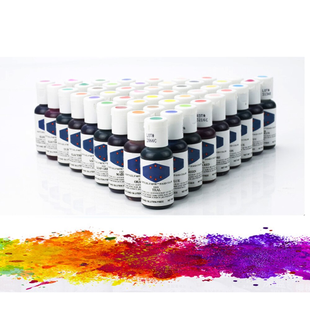 5 Colors Edible Pigment 21ML Food Coloring