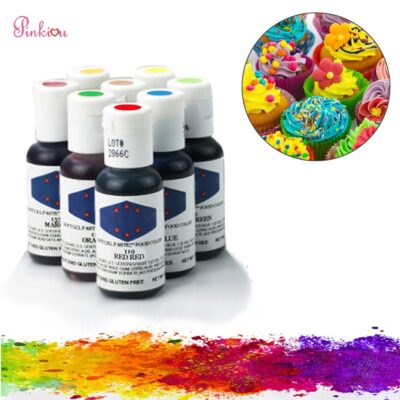 5 Colors Edible Pigment 21ML Food Coloring