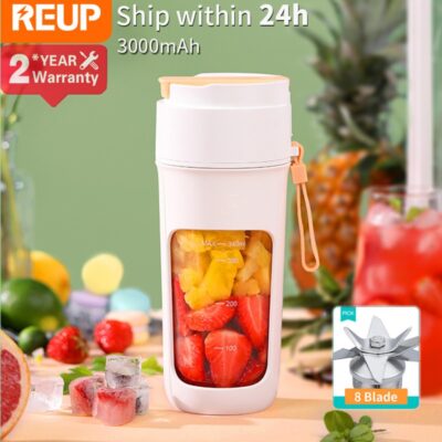 Electric Juicer Mini Portable Blender Fruit