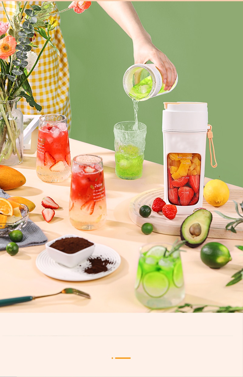 Electric Juicer Mini Portable Blender Fruit