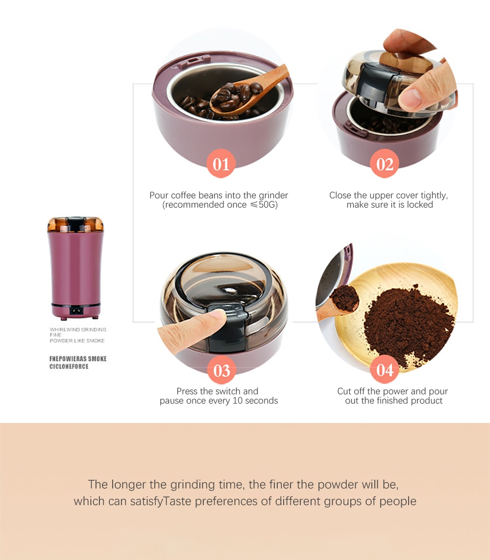 Multifunctional Coffee Bean Grinding Home