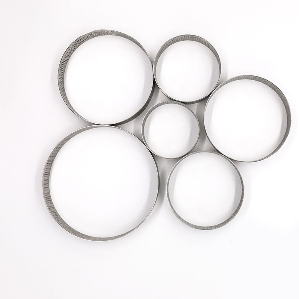 Round Stainless Steel DIY Cake and Pizza Mold