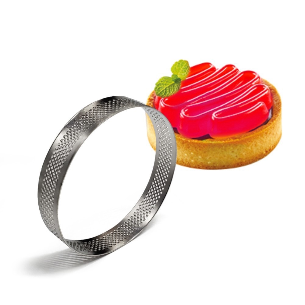 Round Stainless Steel DIY Cake and Pizza Mold