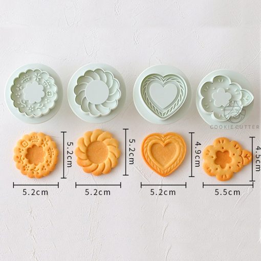 Valentine Day Sandwich Biscuit 3D plunger cutter - Image 3