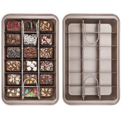 Brownie Pan Bread Cake Pans Non-Stick Baking Dishes