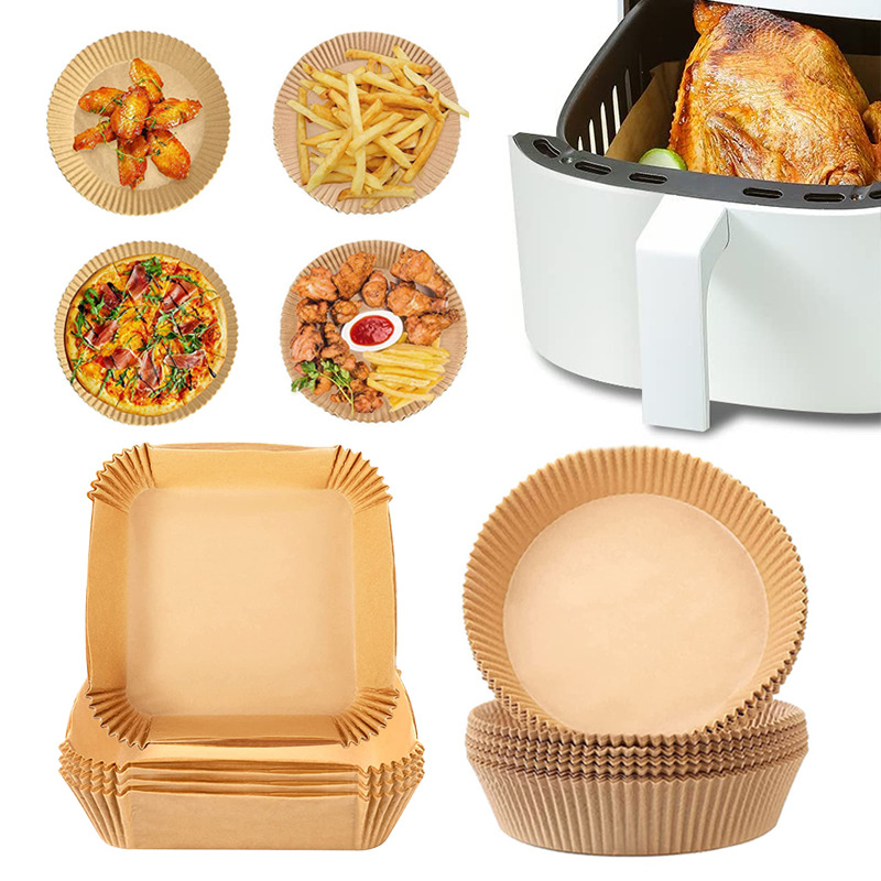 16/20cm AirFryer Oil-Proof Disposable Paper Liner