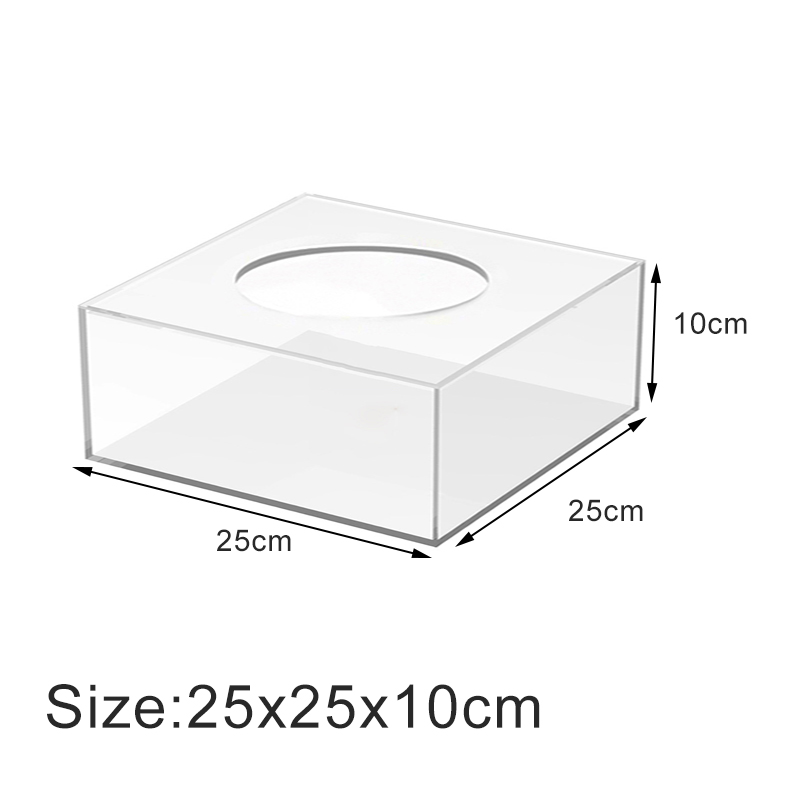 Acrylic Cake Display Board Square Round