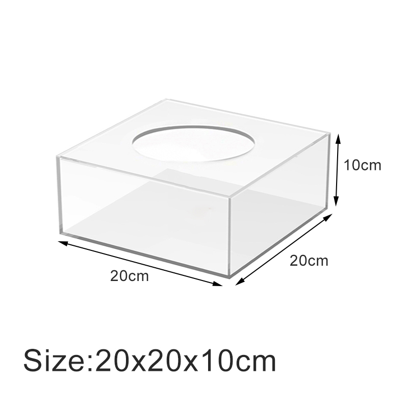 Acrylic Cake Display Board Square Round