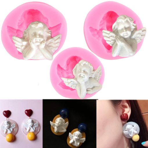 3D Cupid Angel Baby Silicone Molds - Image 2