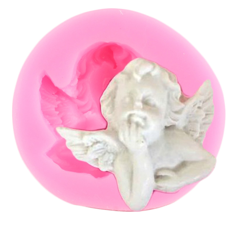 3D Cupid Angel Baby Silicone Molds