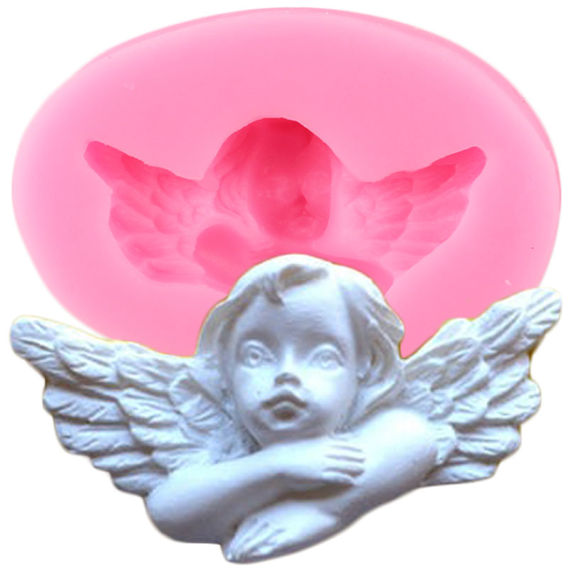 3D Cupid Angel Baby Silicone Molds