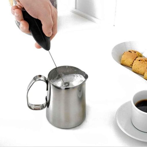 649557 hhvgqf Mini Electric Milk Foamer Blender Wireless Coffee Whisk Mixer