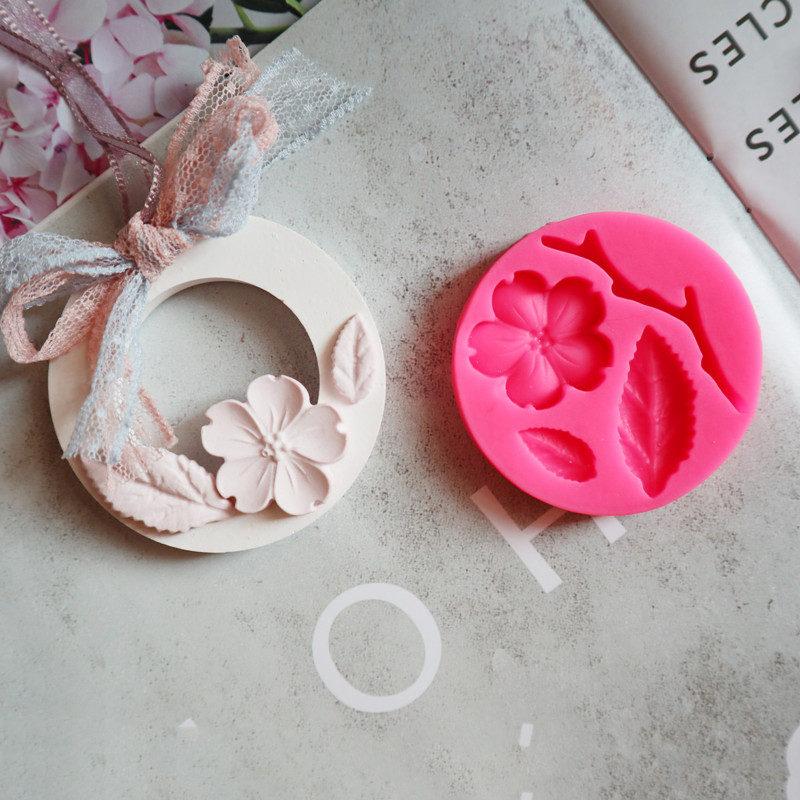 Peach Blossom Assembly Flower Silicone Mould