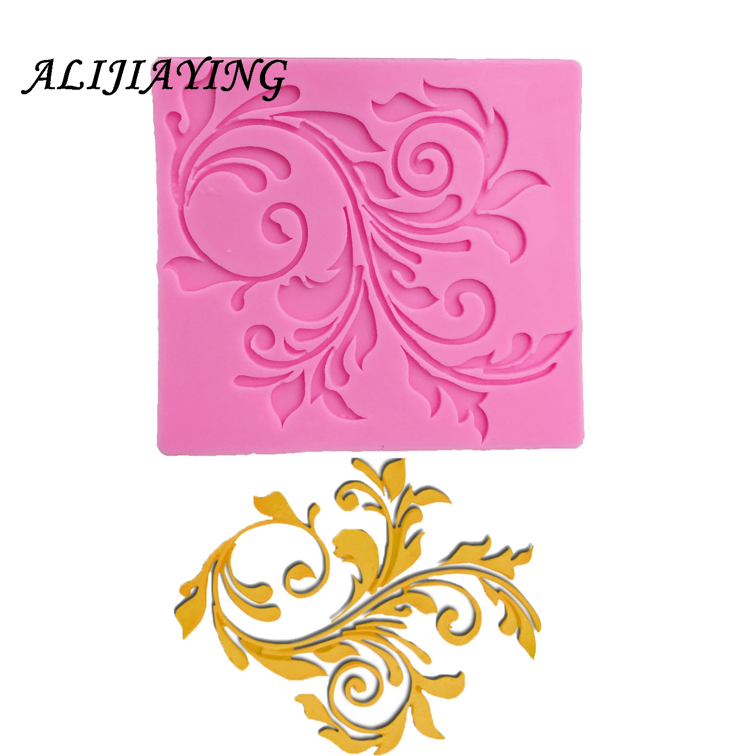 Leaf Flower Lace 3D Silicone Mold