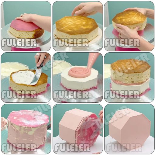 Versatile Acrylic Cake Disks for Cake Decorating