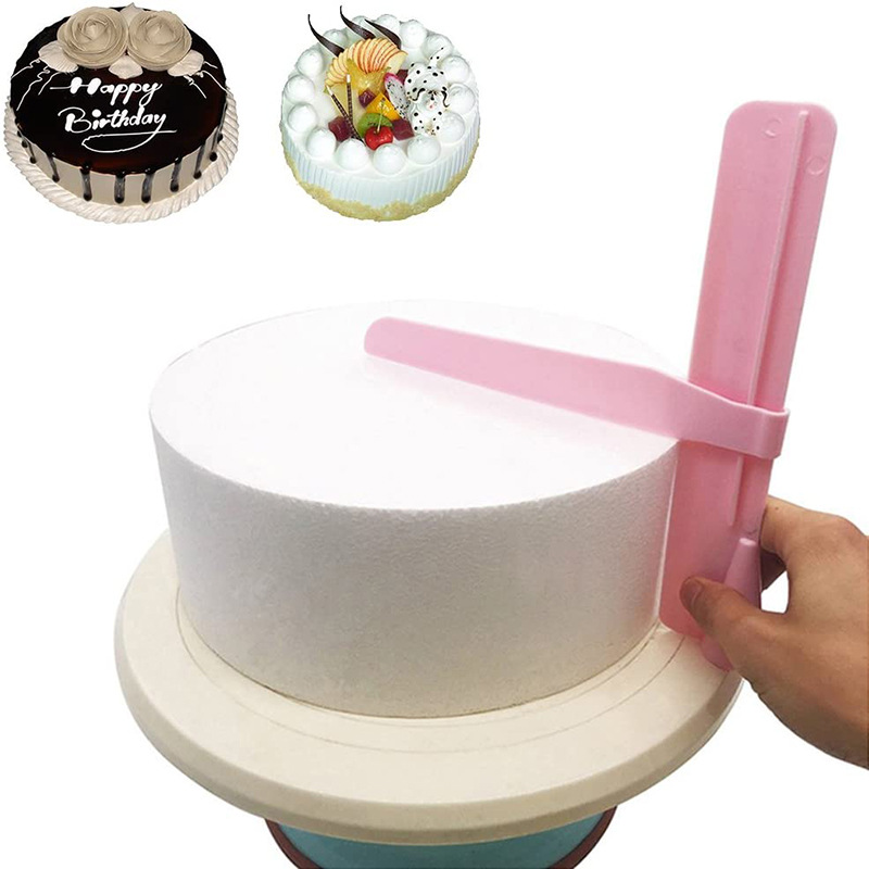 Adjustable Screed Cake Scraper Cream Edge Smoother