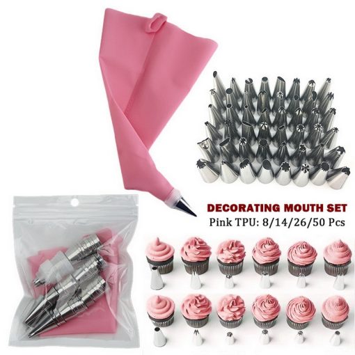 651344 Nozzles set with Reusable Silicone Bag