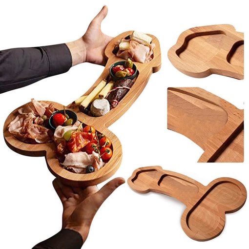 Wooden Aperitif Board with a unique design