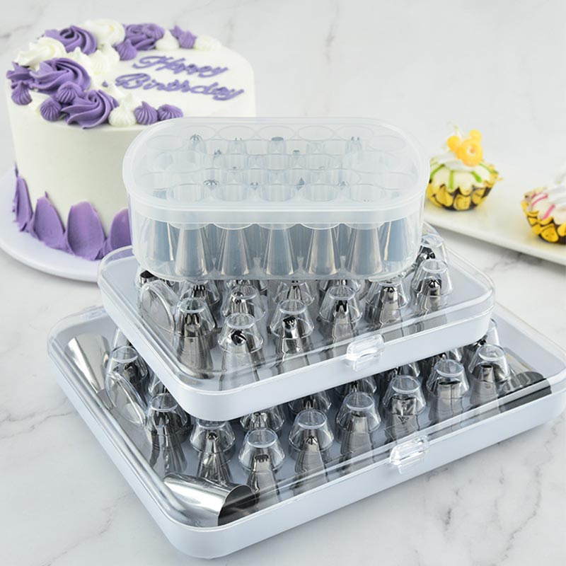 Piping Tip Set Stainless Steel  27-29-55 Pcs / Sets