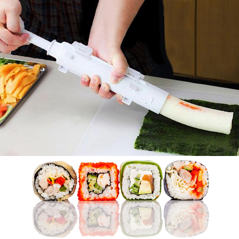 Sushi Maker Quick Sushi Bazooka Japanese Roller Rice Mold